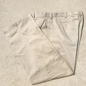 George Flat Front Khakis sz 36x32